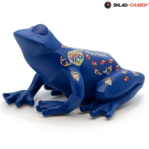 Nadal Статуэтка  763413 Frog Blue (Лягушка синяя) фото