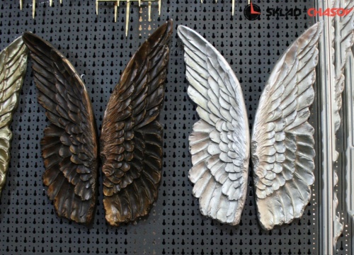 Панно рельефное "Крылышки серебряные" фото фото 5