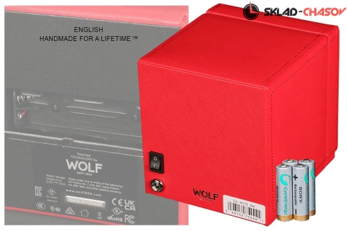 Шкатулка для автоподзавода 1-х часов Wolf 461172 фото фото 2
