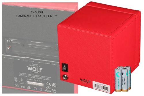 Шкатулка для автоподзавода 1-х часов Wolf 461172 фото фото 2