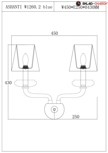 Lucia Tucci ASHANTI W1260.2 blue фото фото 3
