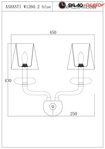 Lucia Tucci ASHANTI W1260.2 blue фото фото 3
