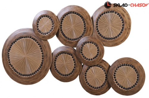 Панно настенное "Анютины глазки" фото фото 2