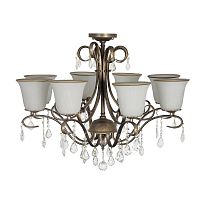 Подвесная люстра Arti Lampadari Borgese E 1.1.8.602 GB фото