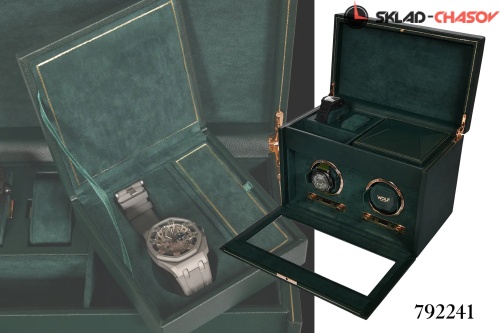 Шкатулка для автоподзавода 2-х часов Wolf 792241 фото фото 9