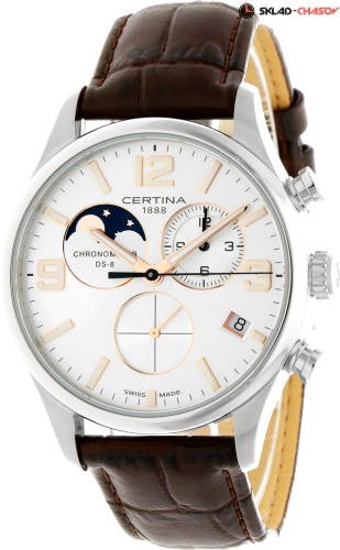 Швейцарские Certina C033.460.16.037.00 с хронографом фото