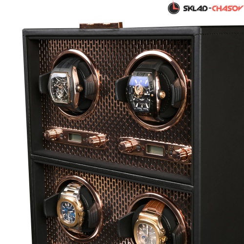 Шкатулка для автоподзавода 4-х часов Wolf 469516 фото фото 8