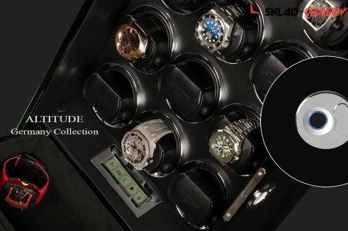 Шкатулка Altitude Diamond для подзавода 12-х часов DX-12bb-fl фото фото 8