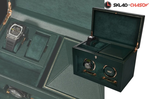 Шкатулка для автоподзавода 2-х часов Wolf 792241 фото фото 2