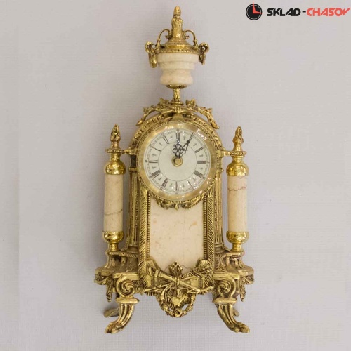 Бронзовые часы с канделябрами RB Купеческие ББ фото фото 2