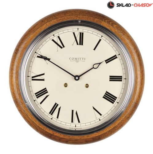 Часы настенные COMITTI The Plymouth Oak Bell Strike C3842S-CR фото