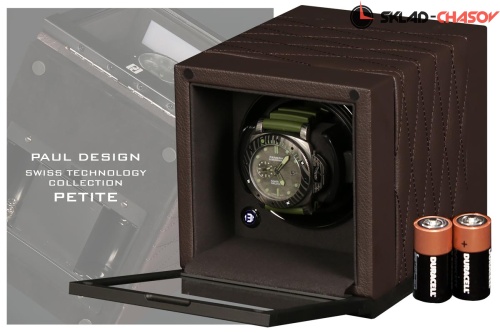 Шкатулка для подзавода 1-х часов Petite1D-LBN-K фото фото 4