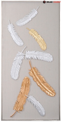 Панно "Пёрышки 1" фото