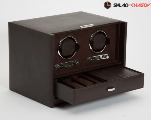 Шкатулка для автоподзавода 2-х часов Wolf 460706 фото фото 5