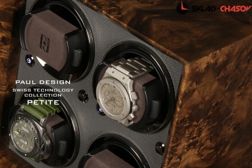 Шкатулка для подзавода 4 часов Petite4-DB-K фото фото 4