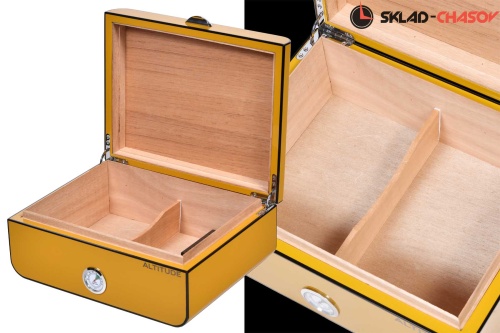 Хьюмидор для сигар XY05YELLOW фото фото 4