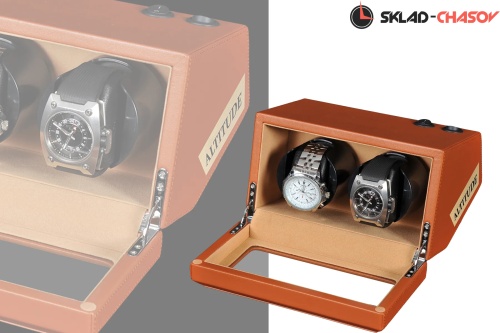 Шкатулка для автоподзавода 2-х часов T200 BR фото фото 4