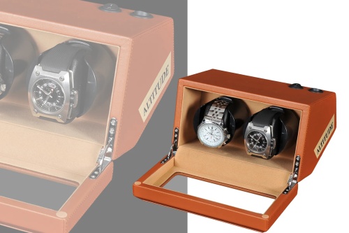 Шкатулка для автоподзавода 2-х часов T200 BR фото фото 4