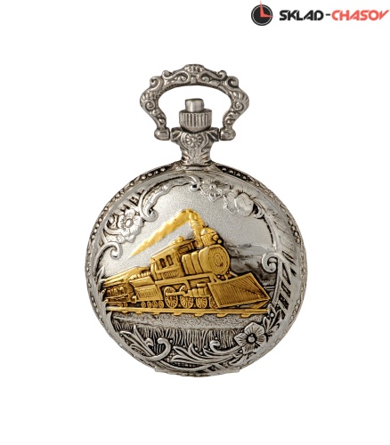 2035/3098 РЖД Карманные кварцевые мужские фото