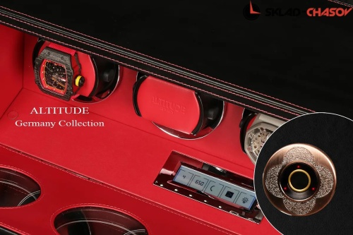 Шкатулка для автоподзавода 4-х часов Y-4br-fl фото фото 4