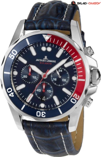 Мужские Jacques Lemans Liverpool 1-1907ZB фото