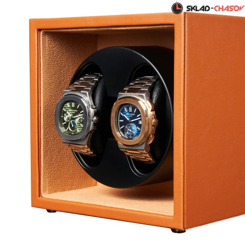 Шкатулка для автоподзавода 2-х часов Altitude A2BRC-PVC фото фото 4