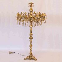 Торшер бронзовый RB FL 196/16+1 фото