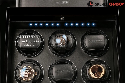 Шкатулка для автоподзавода 6-ти часов TRADITION T6BB фото фото 6