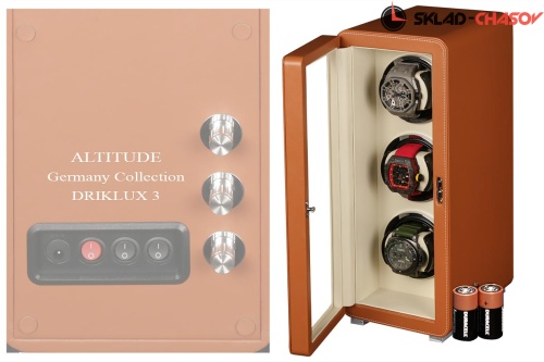 Шкатулка Altitude для подзавода 3-х часов P3BRW фото фото 6