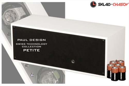 Шкатулка Paul Design для подзавода 3-х часов PETITE 3 W фото фото 5