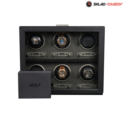 Шкатулка для автоподзавода 6-ти часов Wolf 469603 фото фото 2