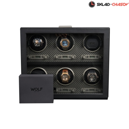 Шкатулка для автоподзавода 6-ти часов Wolf 469603 фото фото 2