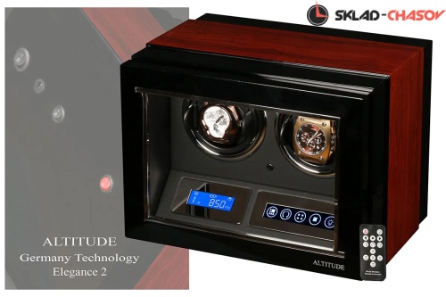 Шкатулка для автоподзавода 2-х часов Е1706HL-B фото фото 4