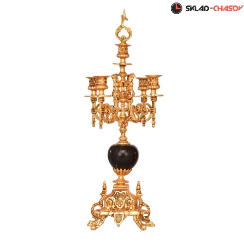 Бронзовые часы с канделябрами Pars Bronze CHC2013 фото фото 2