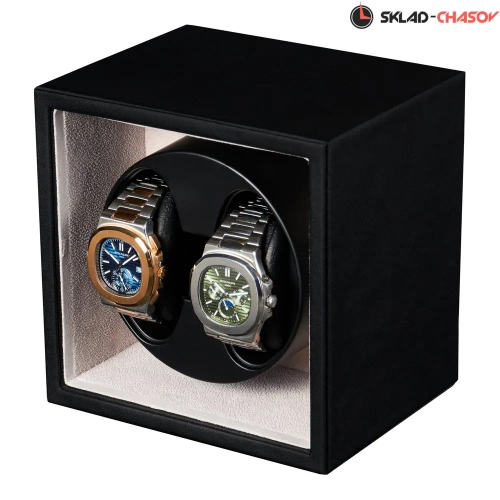 Шкатулка для автоподзавода 2-х часов Altitude A2BG-PVC фото