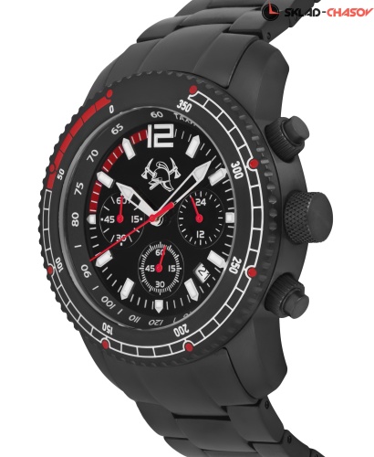 Часы 11145333кк с символикой "Пожарная охрана" на браслете кварцевые фото фото 2