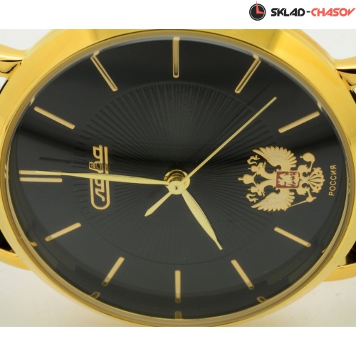 Кварцевые Слава "Премьер" логотип Герб РФ 1129378/300-2035 фото фото 6
