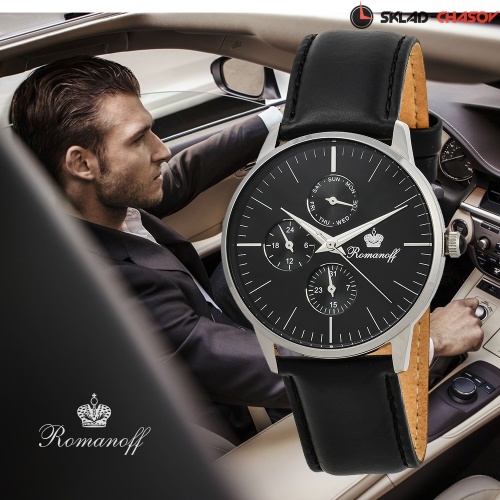 Часы наручные кварцевые Romanoff 10076G3BL фото фото 5