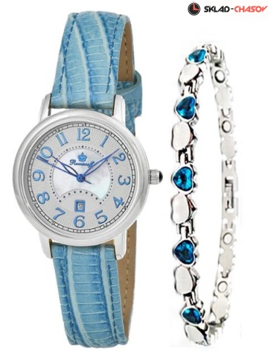 Наручные часы 40546/3G2BU Комплект "Аквамарин" фото