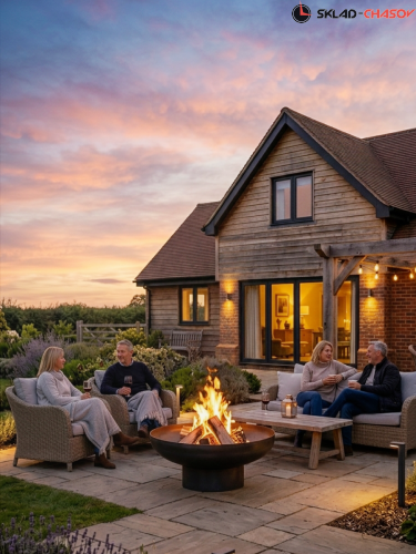 Костровая чаша Классик 80 фото фото 10