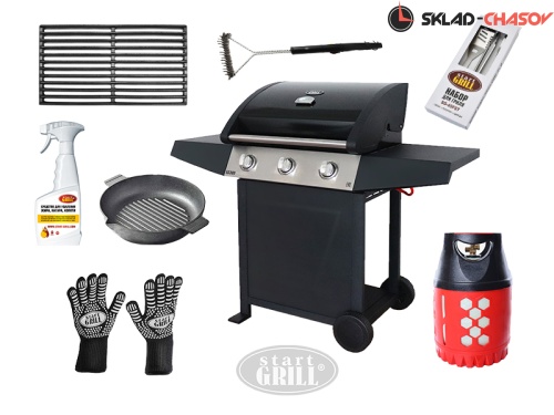 Комплект-стандарт: Газовый гриль-300 SG и инструменты фото