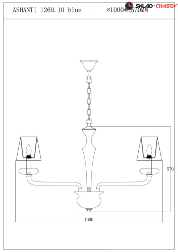 Lucia Tucci ASHANTI 1260.10 blue фото фото 3