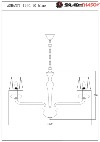 Lucia Tucci ASHANTI 1260.10 blue фото фото 3