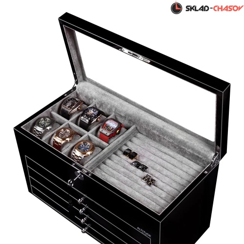 Шкатулка для украшений и 6-ти часов Altitude G014BGF фото фото 7