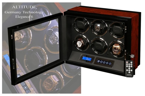 Шкатулка для автоподзавода 6-ти часов Е1708HL-B фото фото 4