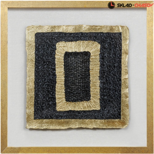 Панно настенное "Золотой бумажный замок" фото фото 2