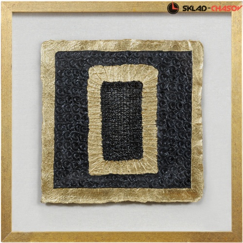 Панно настенное "Золотой бумажный замок" фото фото 2