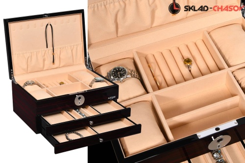 Шкатулка для хранения украшений и часов 501-2EC-FP фото фото 2