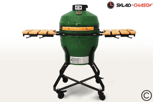 Керамический гриль SG18 PRO 45 см / 18 дюймов (зеленый) фото
