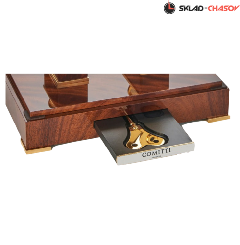 Часы настольные COMITTI GOLD PLATED NAVIGATOR S5076G фото фото 6